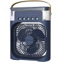 Ventilador Klack Portatil Enfriador de aire 4 en 1 - Ventilador, Humidificador, Aromaterapia y Luz Led de colores - Blanco