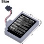 Uwayor Batería de repuesto para Wii U Gamepad Controller 3,7 V 2000 mAh WUP-012