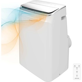 Cecotec Aire Acondicionado Portátil con Mando a Distancia y Bomba de Calor ForceClima 12600 Soundless Heating. 12000 BTU,