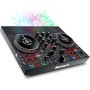 Numark Party Mix Live Controladora DJ, Mesa DJ Con Luces DJ, Altavoces, Mezclador DJ e Interfaz Audio, Con Serato DJ Lite