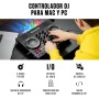 Numark Party Mix Live Controladora DJ, Mesa DJ Con Luces DJ, Altavoces, Mezclador DJ e Interfaz Audio, Con Serato DJ Lite