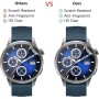 MEMELOKA 3 Piezas Protector de Pantalla Realme Watch S2, TPU Película de Flexible con Marco de Instalación, Alta Definición y