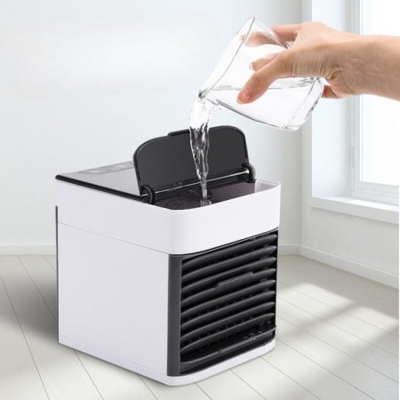 UBOON - Aire Acondicionado Portátil | Climatizador Evaporativo Silencioso y Potente con 3 Niveles | Mini Air Cooler USB y