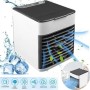 UBOON - Aire Acondicionado Portátil | Climatizador Evaporativo Silencioso y Potente con 3 Niveles | Mini Air Cooler USB y