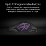ASUS ROG Spatha X Wireless Gaming Mouse (Magnetic Charging Stand, 12 Programmable Buttons, 19,000 DPI, Push-fit Hot Swap Switch