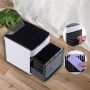 Klack Ventilador Portátil Aire Acondicionado Sobremesa USB con Luz Nocturna