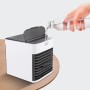 Klack Ventilador Portátil Aire Acondicionado Sobremesa USB con Luz Nocturna