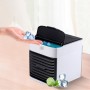 Klack Ventilador Portátil Aire Acondicionado Sobremesa USB con Luz Nocturna