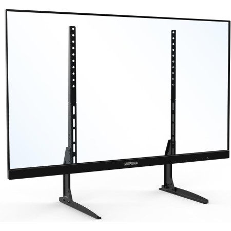 GRIFEMA Soporte TV Pie para Pantallas de 22"-80" Pantalla LED/OLED/Curva/Plana, Soporte Television Pie Carga Máx. 50 kg, MAX