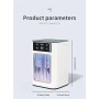Aire Acondicionado Portatil mini 4 en 1 | Mini Enfriador de Aire USB con Humidificador, Luz LED, 3 Velocidades y Depósito de 900
