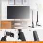 GRIFEMA Soporte TV Pie para Pantallas de 22"-80" Pantalla LED/OLED/Curva/Plana, Soporte Television Pie Carga Máx. 50 kg, MAX