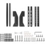 GRIFEMA Soporte TV Pie para Pantallas de 22"-80" Pantalla LED/OLED/Curva/Plana, Soporte Television Pie Carga Máx. 50 kg, MAX