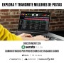 Numark Party Mix Live Controladora DJ, Mesa DJ Con Luces DJ, Altavoces, Mezclador DJ e Interfaz Audio, Con Serato DJ Lite