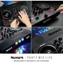 Numark Party Mix Live Controladora DJ, Mesa DJ Con Luces DJ, Altavoces, Mezclador DJ e Interfaz Audio, Con Serato DJ Lite