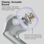 Auriculares Inalámbricos, Bluetooth 5.3 con HD Micrófono HiFi Estéreo Pantalla LED, Reducción de Ruido, 13 mm Controlador