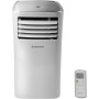 Ariston, Mobis 10- Pinguino Aire Acondicionado Portátil Silencioso con Temporizador y Mando a Distancia, Climatizador 24x69x2.5