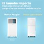 COMFEE Pingüino Aire Acondicionado Portátil 9000 BTU/2300 Frigorías Breezy Cool Pro – Climatizador sin unidad exterior, Bajo