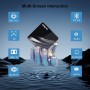 GREVA Android TV Box 11.0, 4K Android Box with Amlogic S905W2 CPU 4GB RAM 32GB ROM Dual-Band 2.4/5.8Ghz 10/100M Ethernet Support