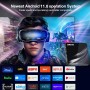 GREVA Android TV Box 11.0, 4K Android Box with Amlogic S905W2 CPU 4GB RAM 32GB ROM Dual-Band 2.4/5.8Ghz 10/100M Ethernet Support