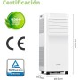 COMFEE Pingüino Aire Acondicionado Portátil 9000 BTU/2300 Frigorías Breezy Cool Pro – Climatizador sin unidad exterior, Bajo