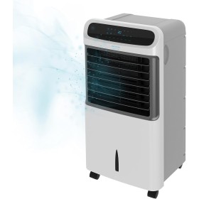 Cecotec Climatizador Evaporativo Portátil Frío EnergySilence PureTech 5500. 80 W,3 en 1: Frío, Ionizador y Ventilador, 12 L, 3