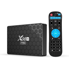 Xilibod Android 12 TV Box 4GB RAM 32GB ROM H618 Quad Core CPU G31 MP2 GPU 2.4G/5G WiFi Support BT Support HD IN 100M DLAN Smart
