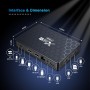 Xilibod Android 12 TV Box 4GB RAM 32GB ROM H618 Quad Core CPU G31 MP2 GPU 2.4G/5G WiFi Support BT Support HD IN 100M DLAN Smart