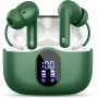 Auriculares Inalámbricos, Bluetooth 5.3 con HD Micrófono HiFi Estéreo Pantalla LED, Reducción de Ruido, 13 mm Controlador