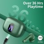 Auriculares Inalámbricos, Bluetooth 5.3 con HD Micrófono HiFi Estéreo Pantalla LED, Reducción de Ruido, 13 mm Controlador