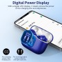 Auriculares Inalámbricos, Bluetooth 5.3 con HD Micrófono HiFi Estéreo Pantalla LED, Reducción de Ruido, 13 mm Controlador