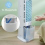 Midea Enfriador de Aire 4 en 1, Ventilador con Refrigeración por Agua de 5L, Humidificador e Ionización, Aire Acondicionado sin