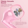 Auriculares Inalámbricos, Bluetooth 5.3 con HD Micrófono HiFi Estéreo Pantalla LED, Reducción de Ruido, 13 mm Controlador