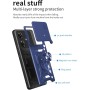 MEMELOKA Funda para Realme Note 60 4G + 2 Piezas Cristal Templado, Armor Carcasa Militar Antiarañazos con 360° Soporte de