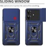 MEMELOKA Funda para Realme Note 60 4G + 2 Piezas Cristal Templado, Armor Carcasa Militar Antiarañazos con 360° Soporte de