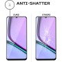 MEMELOKA Funda para Realme Note 60 4G + 2 Piezas Cristal Templado, Armor Carcasa Militar Antiarañazos con 360° Soporte de