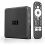 G1 Android TV Box - 4K60fps Smart TV Box Compatible con Google y Netflix Certificado, Compatible Dolby Vision-Digital, 4GB 32GB