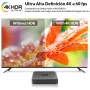 G1 Android TV Box - 4K60fps Smart TV Box Compatible con Google y Netflix Certificado, Compatible Dolby Vision-Digital, 4GB 32GB