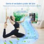 FethFire Aire Acondicionado Portatil Silencioso,1200ML Enfriador de Aire con Mando,3 Velocidades,3 Modos,2-8H Timer,7 LEDs,10W