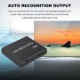 Reproductor Multimedia, Mini 1080p Full HD Ultra Digital Media Player Box, Compatible con USB MMC RMVB MP3 AVI MKV (Enchufe de