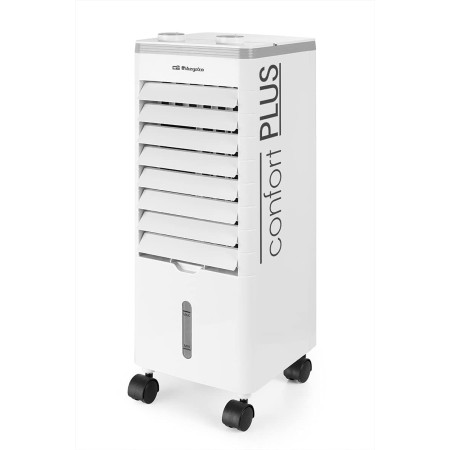Orbegozo AIR 35 - Climatizador evaporativo 3 en 1, 3 velocidades, aspas orientables, depósito de 3 l, silencioso, filtro