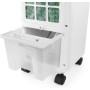 Orbegozo AIR 35 - Climatizador evaporativo 3 en 1, 3 velocidades, aspas orientables, depósito de 3 l, silencioso, filtro