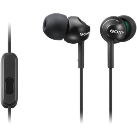 Sony MDR-EX110AP - Auriculares in-ear (con micrófono, control remoto integrado), blanco