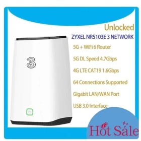 Nuevo ZYXEL NR5103E 5G WIFI 6 + enrutador de malla 4,7 Gbps NSA/SA 4*4