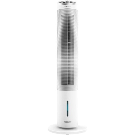 Cecotec Climatizador evaporativo de Torre EnergySilence 2000 Cool Tower. 60 W, Depósito extraíble de 2 litros, 3 Velocidades,