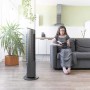 Cecotec Climatizador evaporativo de Torre EnergySilence 2000 Cool Tower. 60 W, Depósito extraíble de 2 litros, 3 Velocidades,