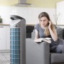 Cecotec Climatizador evaporativo de Torre EnergySilence 2000 Cool Tower. 60 W, Depósito extraíble de 2 litros, 3 Velocidades,