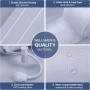 Loviga Kit de Sellado para Ventana de Aire Acondicionado Portátil, Efecto de Sellado 100% para AC y Secadora, Ajustable