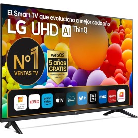 LG 65UT73006LA 65 ",UHD 4K, Serie UT73, Smart TV, WebOS24, Procesador a5, HDR10, Dolby Digital Plus, SmartTV, 3840x2160, Negro