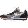 Diadora Zapatos Heritage Equipe H Dirty Stone Wash Evo Zapatillas Unisex High Rise/White Gris Blanco