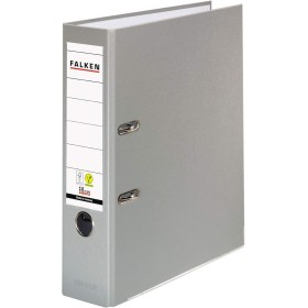 Carpeta Falken S de polipropileno, de color, DIN A4, color gris ancho
